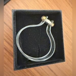 **Kabiri** Clear Acrylic Bracelet